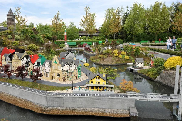 Gunzburg, ALEMANIA - 6 DE MAYO: Legoland - mini Europe from LEGO bric —  Fotos de Stock