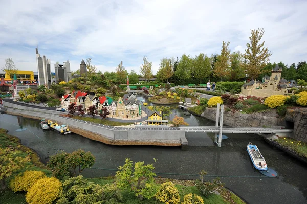 Gunzburg, GERMANY - MAY 6: Legoland - mini Europe from LEGO bric — Stock Photo, Image