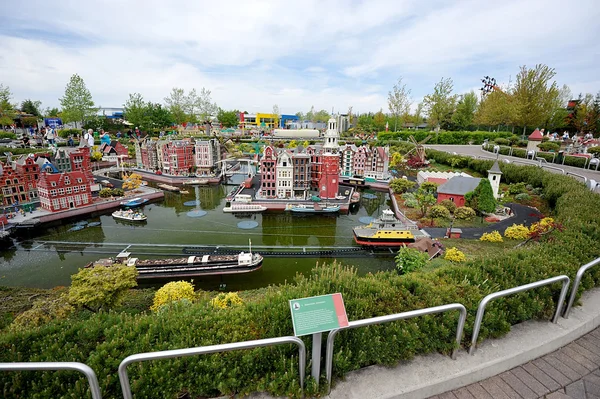 Гюнцбург, ГЕРМАНИЯ - 6: Legoland - mini Europe from LEGO bric — стоковое фото