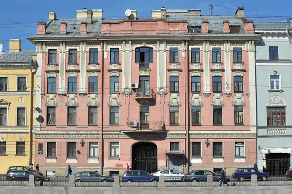 St. petersburg, russland, 6. september: das haus an der fontanka r — Stockfoto