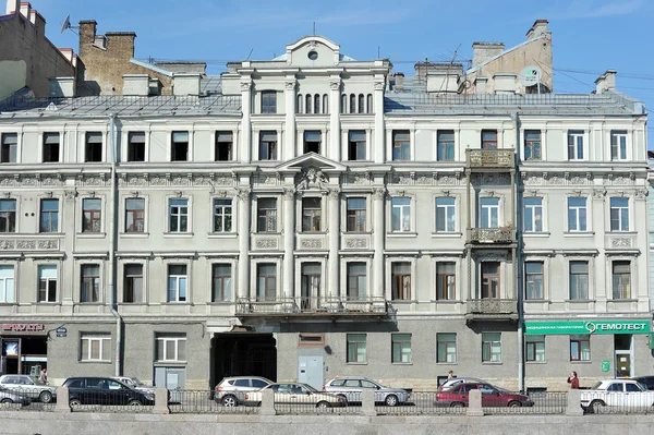 San Petersburgo, Rusia, 6 DE SEPTIEMBRE: la casa en la Fontanka r — Foto de Stock