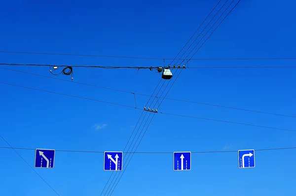 Verkeersbord verkeer — Stockfoto