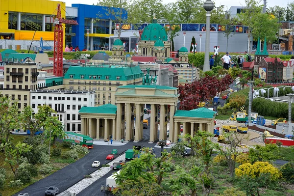 Gunzburg, deutschland - 6. mai: legoland - mini europa aus lego bric — Stockfoto