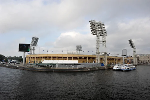 São Petersburgo, Rússia - 12 de setembro: Estádio Petrovsky é o — Fotografia de Stock