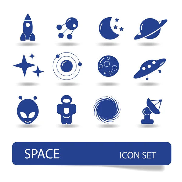 Ruimte vector pictogram — Stockvector