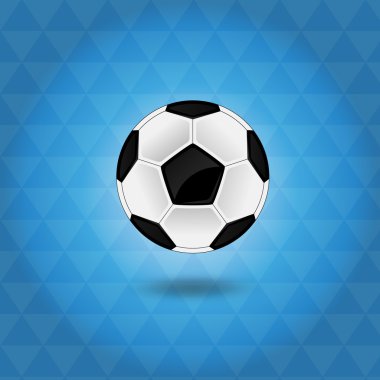 bir futbol topu çizimi 