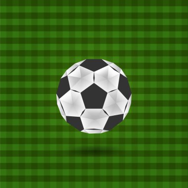 bir futbol topu çizimi