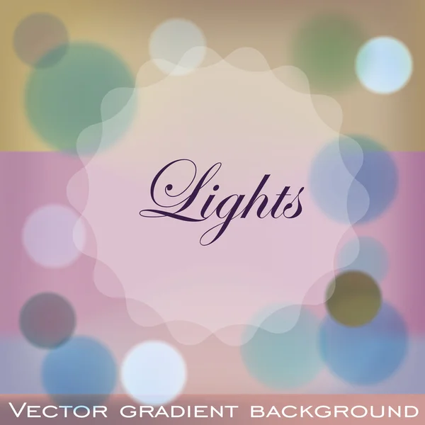 Magical Blurred background — Stock Vector