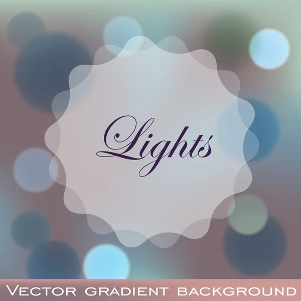 Magical Blurred background — Stock Vector