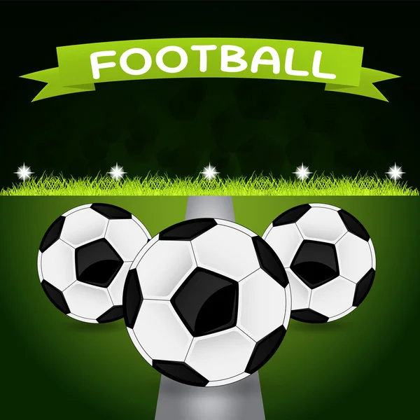 Üç futbol topları