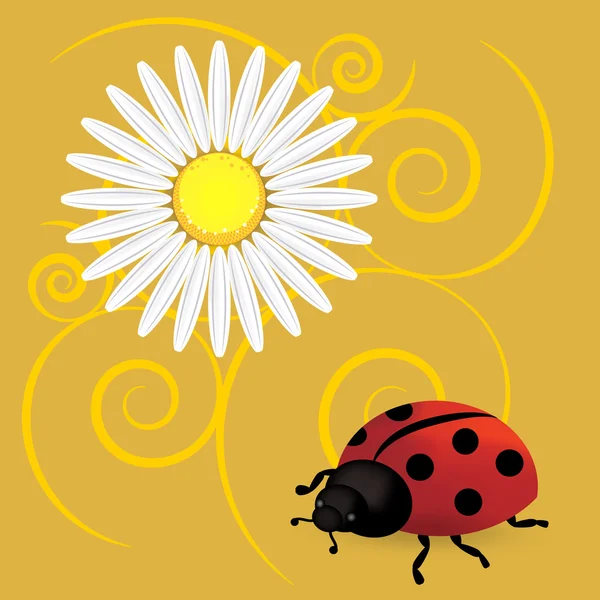 Spring background with dandelions