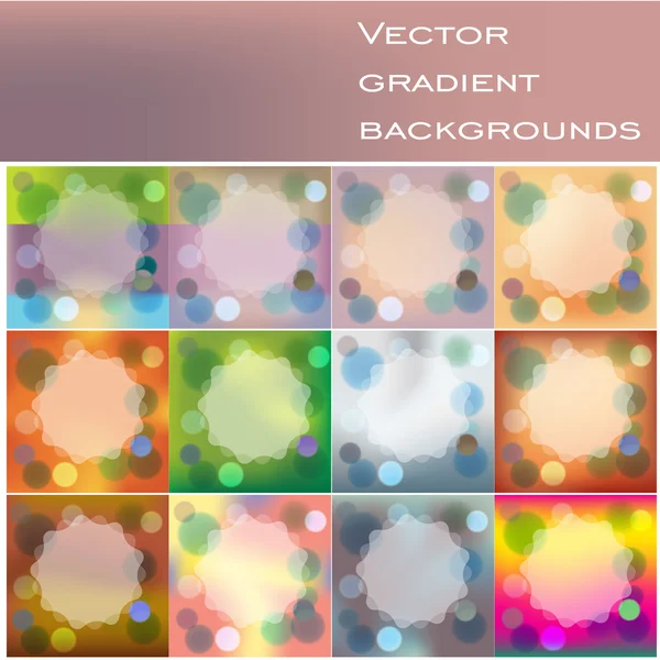 Magical Blurred background — Stock Vector