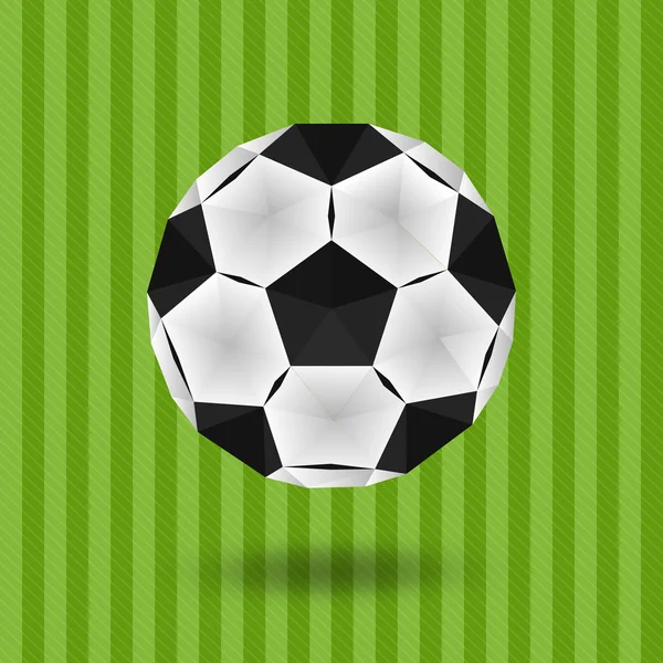 Illustration ballon de football — Image vectorielle