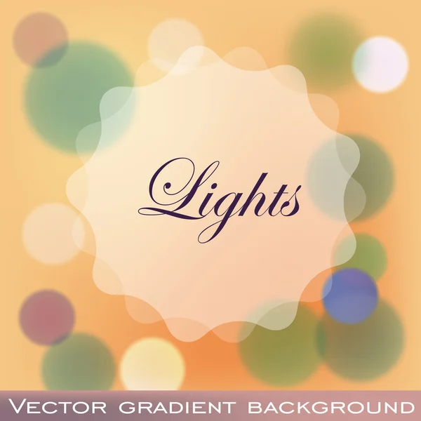 Magical Blurred background — Stock Vector