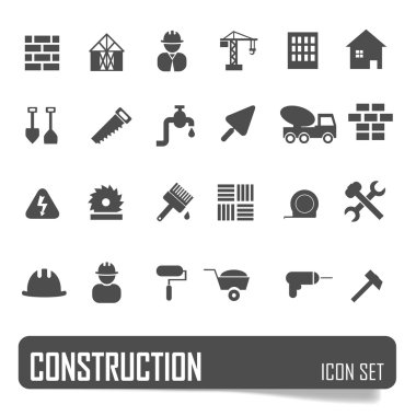 İnşaat Icons set