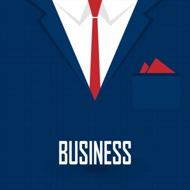 Kravat ile iş erkek takım elbise