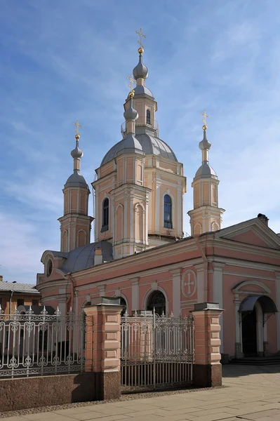 Orthodox Cathedral on Vasilevsky island — Stock Photo, Image