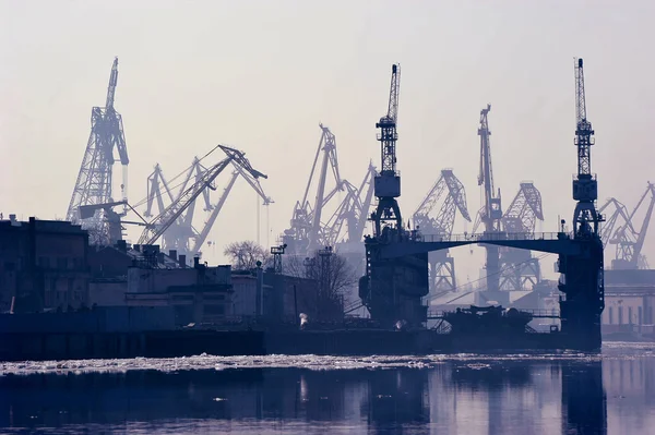 Cargo sea port — Stock Photo, Image