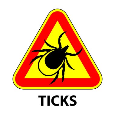 Uyarı işareti keneler