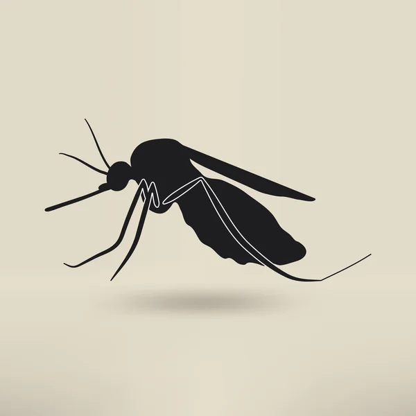 蚊子昆虫图 — 图库矢量图片