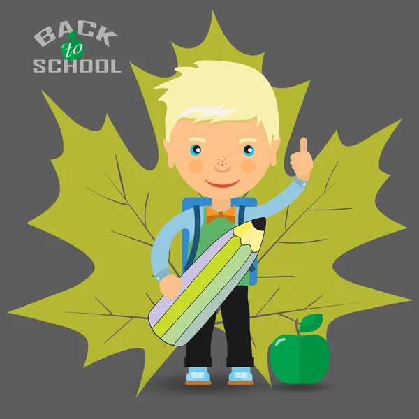 Back to school design — Stock Vector