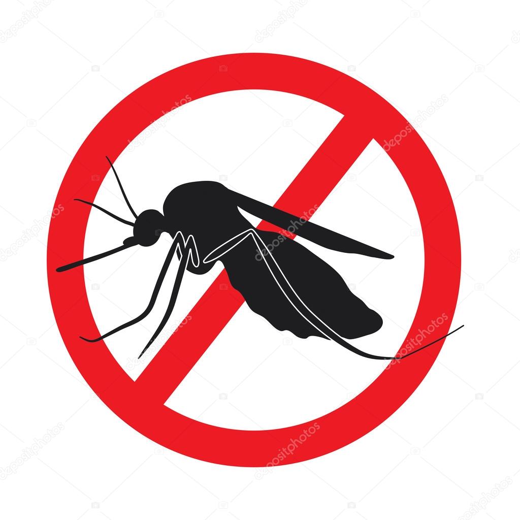 stop mosquito sign