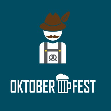 tebrik kartı Oktoberfest tasarım
