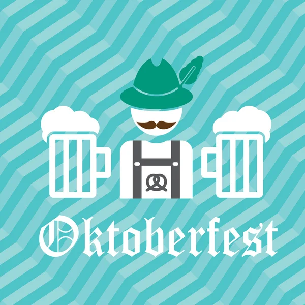 tebrik kartı Oktoberfest tasarım