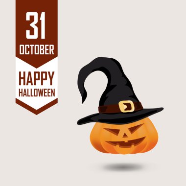 Balkabaklı Cadılar Bayramı kartın kutlu olsun.