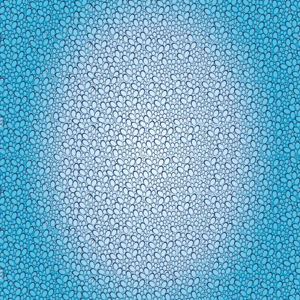 泡沫和水-抽象蓝色矢量宏观背景 — 图库矢量图片