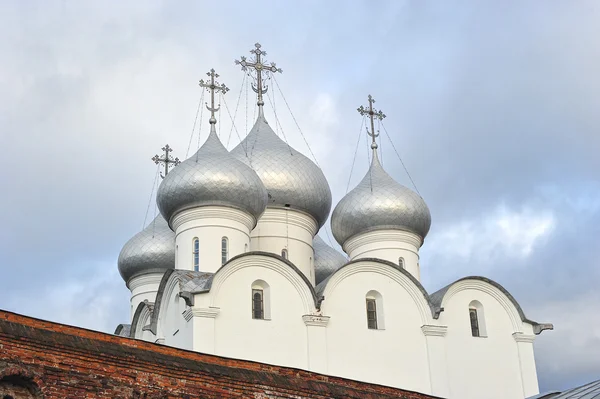 Vologda, Rusya ve Ortodoks St. Sophia Katedrali kubbe — Stok fotoğraf