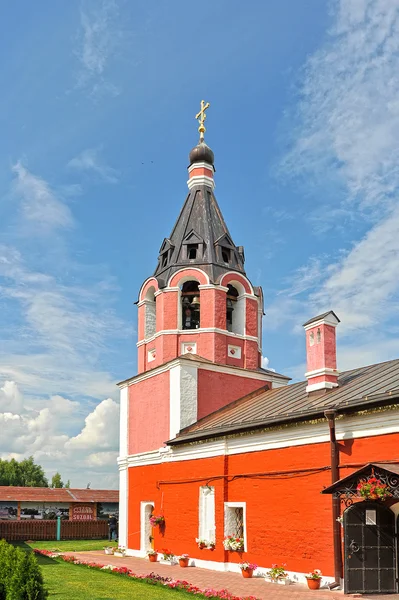 Vedute di vecchie case e chiese a Suzdal, Russia — Foto Stock