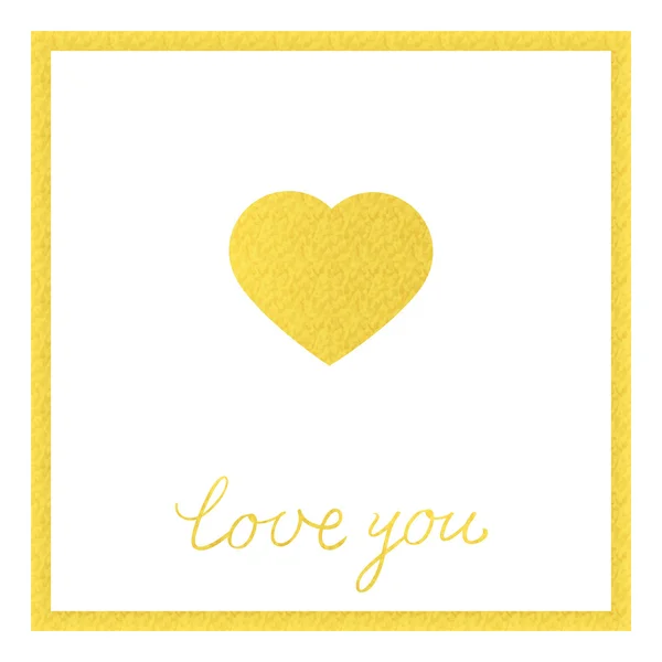 Goldfolie Herz, Liebe Sammlung. Einladung, Hochzeitskarte, Vale — Stockvektor