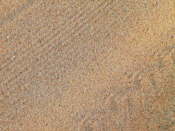 Fundo Areia Praia Com Diferentes Tons Suas Pequenas Pedras — Fotografia de Stock