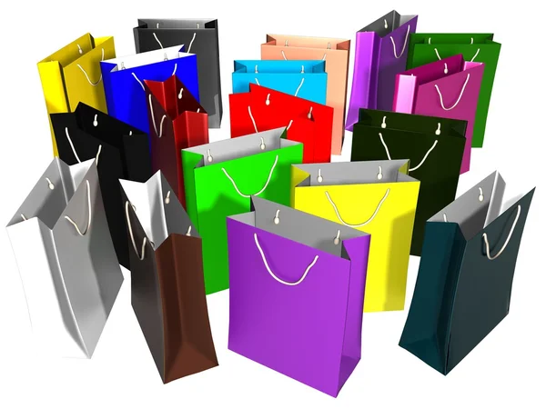 Shopping bags — Stock Photo, Image