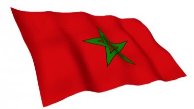 Fas animasyonlu bayrağı