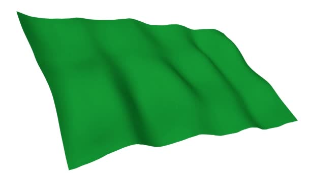 Animated flag of Libya — Stock Video