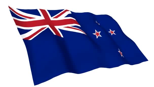 Drapeau animé de Nouvelle-Zélande 