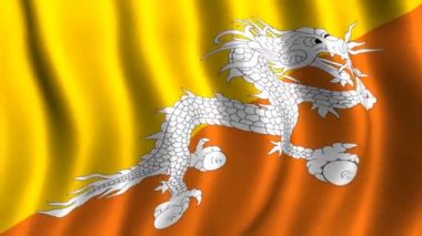 bhutan bayrağı
