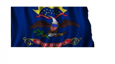 Kuzey dakota bayrağı