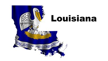 louisiana bayrağı