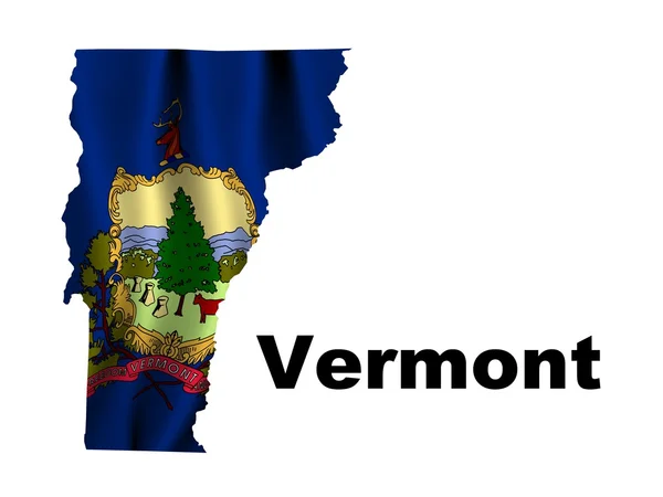 Bandeira de Vermont — Fotografia de Stock