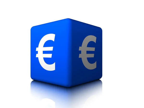 Símbolo euro —  Fotos de Stock