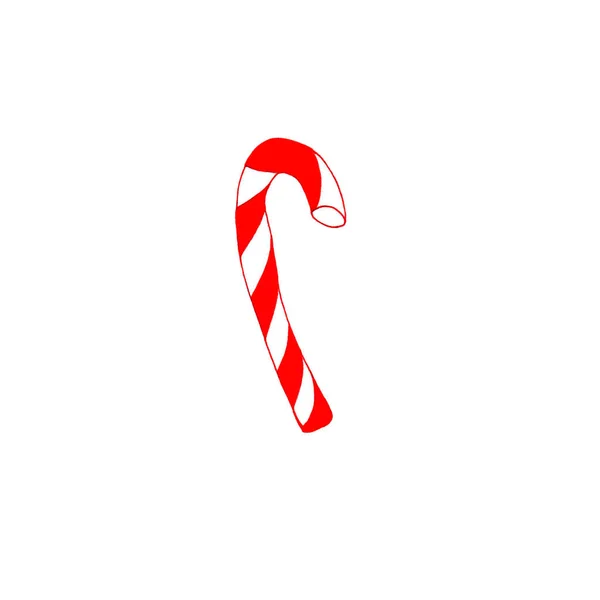 Neujahrs Illustration Charakter Weihnachtskarte Symbol — Stockfoto