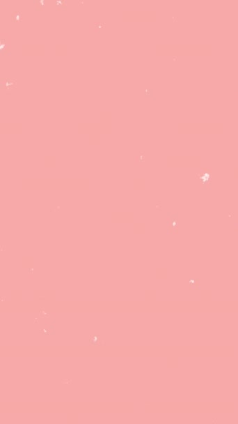 Różowe Animowane Pionowe Tło Dusty Animowane Tło Dla Mediów Społecznościowych — Wideo stockowe