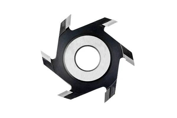 Sharp milling cutter isolated on white background — Stock Photo, Image