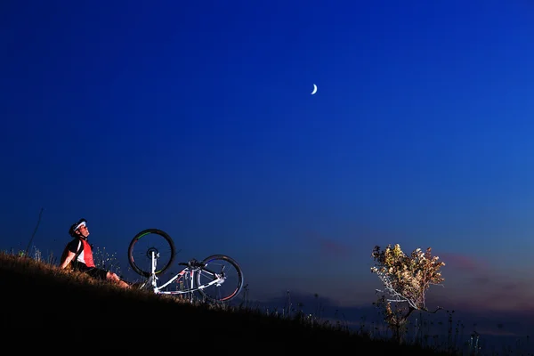 山地自行车单车户外 — 图库照片
