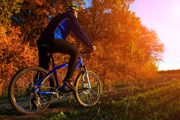 Binicilik bisiklet bisikletçi — Stok fotoğraf