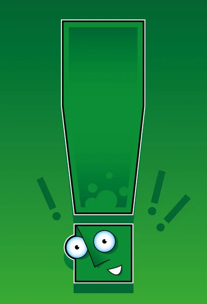 Ünlem işareti nokta karakteri emin