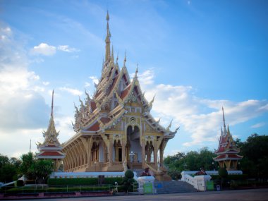 Kiliseler Saengarrun tapınak khonkaen şehir, Tayland